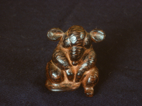 Buddha Mouse, ebony (Sold)